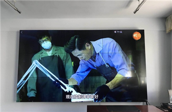 LCD splicing large screen project of a water conservancy bureau in Zhangye City, Gansu Province